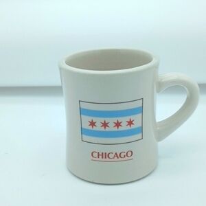 Chicago Flag Mug The coffee and tea exchange
